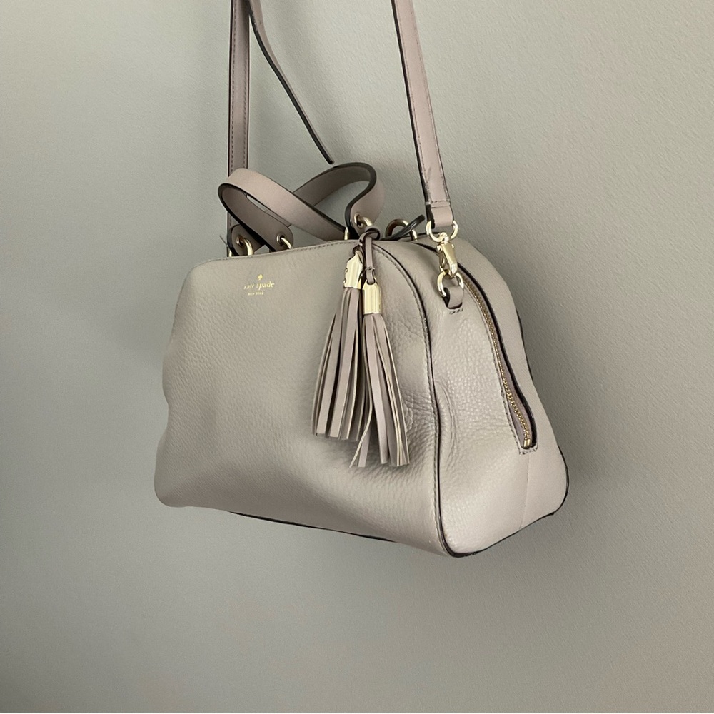 Kate Spade Pebbled Leather Dome Bag. EUC.